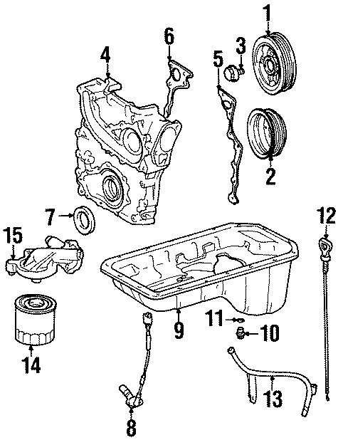 Toyota T100 Engine Diagram