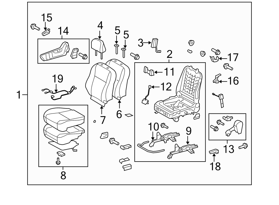 toyota-corolla-seat-back-recliner-adjustment-mechanism-cover-japan-built-inner-gray