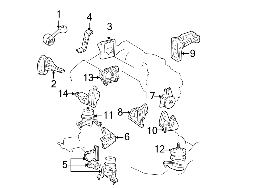 Toyota Highlander V6 Engine Diagram