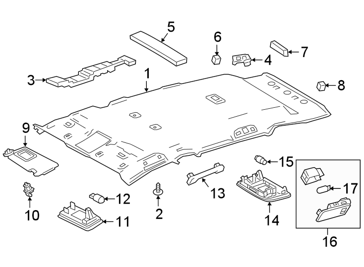 2019 Toyota Tacoma Assist strap. GRIP ASSEMBLY, ASSIST. Grip handle ...