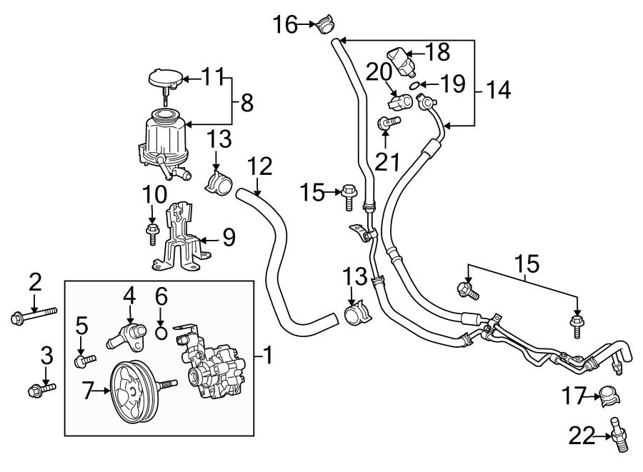 Toyota Fj Cruiser Power Steering Pump. Power Steering Pump. Pump, Vane 