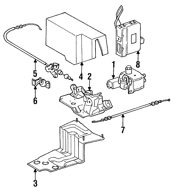 camry cruise control actuator