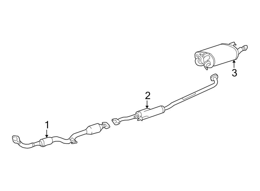 Toyota Camry Exhaust Pipe (Front). Converter and pipe. PIPE Assembly