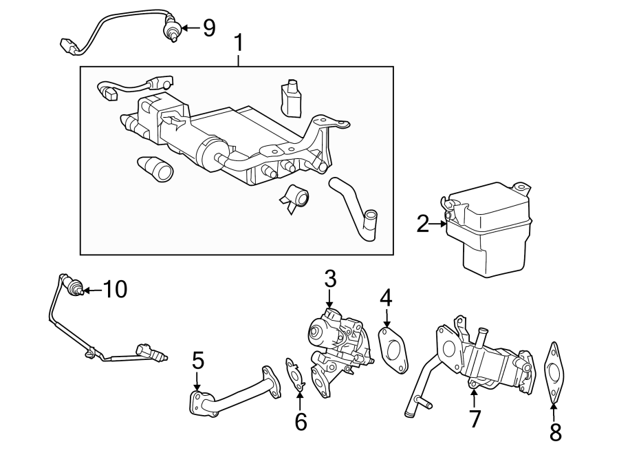 Toyota Prius Air/fuel sensor. OXYGEN SENSOR. SENSOR, AIR FUEL RAT ...