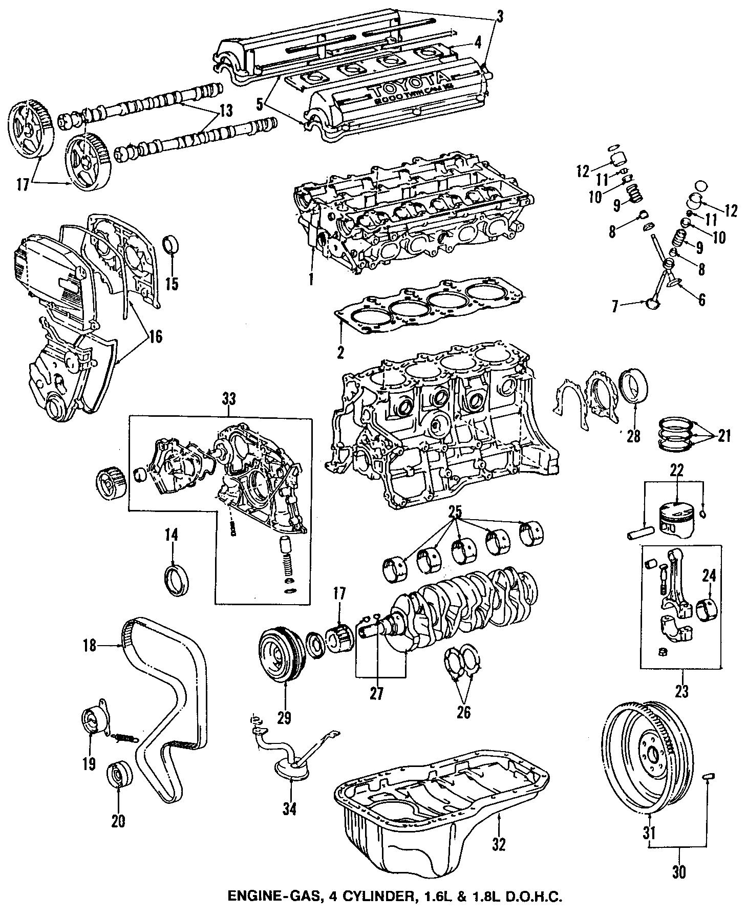 toyota-camry-engine-camshaft-seal-ars-bearings-nok-9031138067