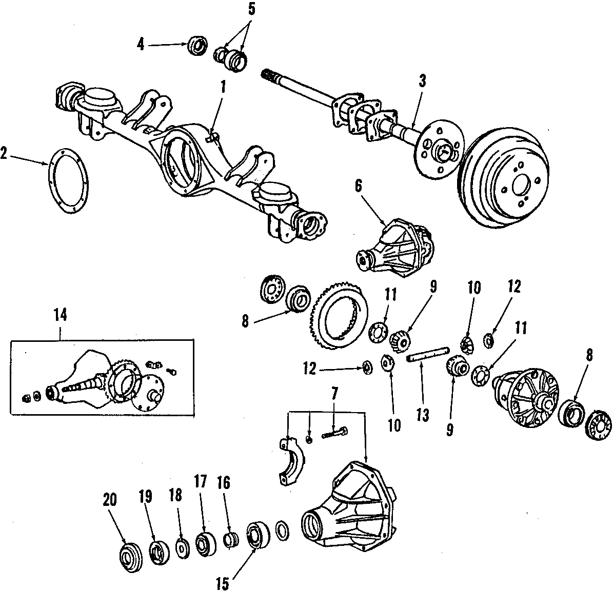 1996 Toyota Corolla Parts