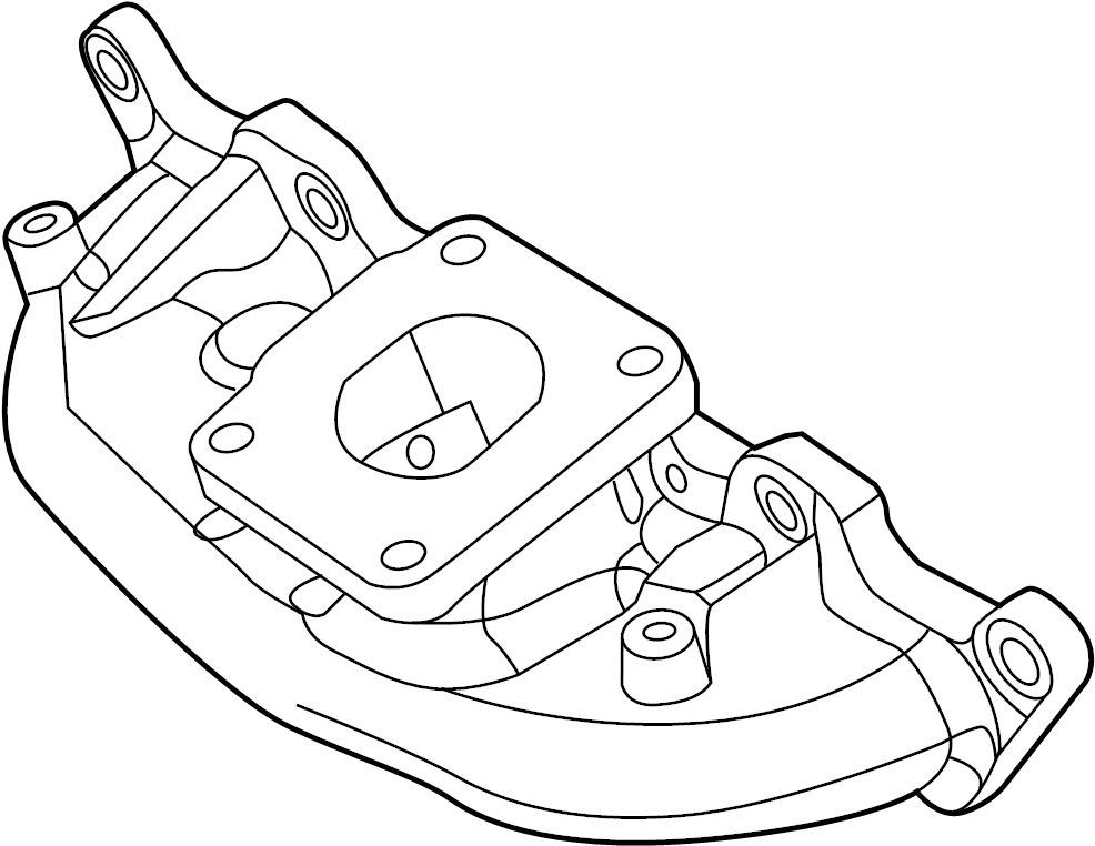 Toyota Tundra Exhaust Manifold. MANIFOLD ASSEMBLY, EXHAU 171500P260